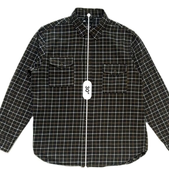 Nike SB Skate Men's L Flannel Workwear Button Up Shirt NYOFB style 437289 - Picture 7 of 9